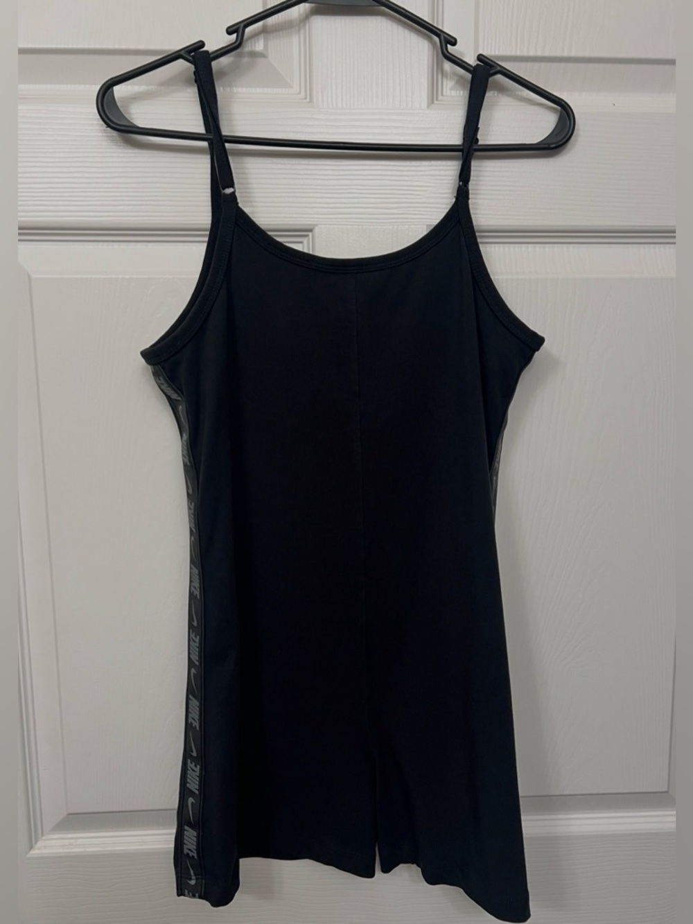 Nike Sportswear Tape Romper Black Size Large - Tight Fit Bodysuit - Picture 2 of 7